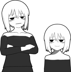 3Dの吾味人美と2Dの吾味人美